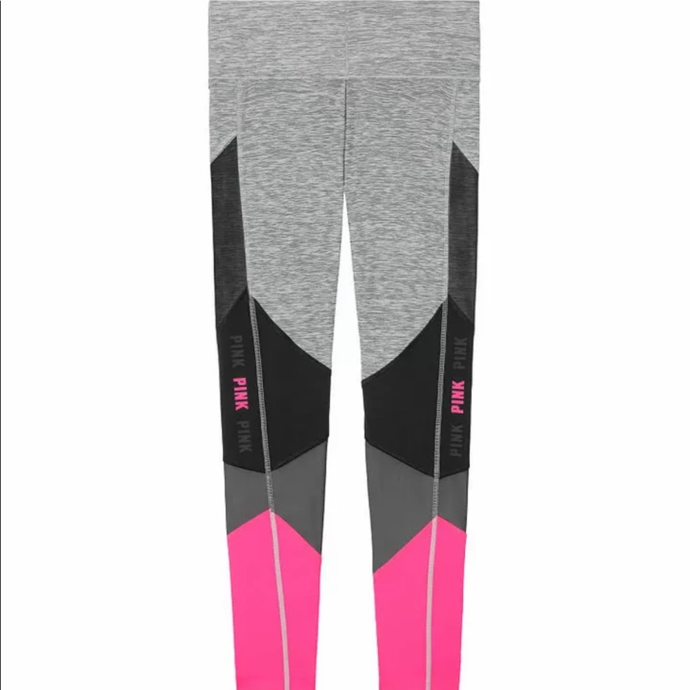 PINK ULTIMATE BONDED MESH LEGGINGS